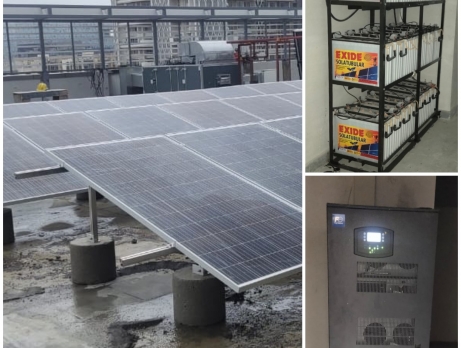 Off-Grid Solar Power Plant
